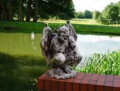 Gartendekoparadies Gargouilles-Énorme figure de gargouille