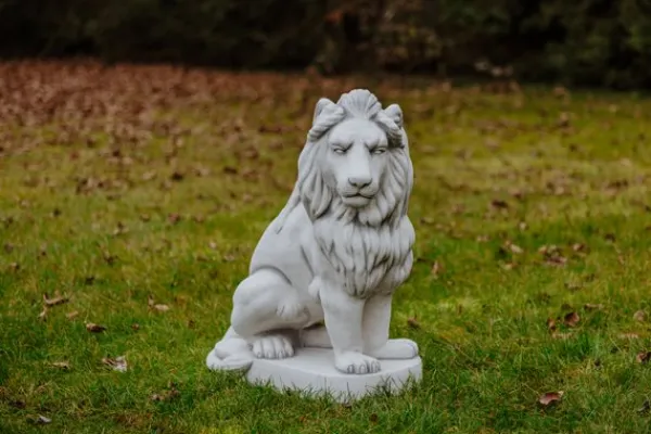 Gartendekoparadies Animaux-Énorme lion MAX tourné vers la droite