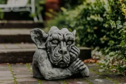 Gartendekoparadies Gargouilles-Offre spéciale : deux bustes de gargouille
