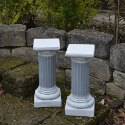 Gartendekoparadies Colonnes & Socles-Offre spéciale : deux colonnes rondes
