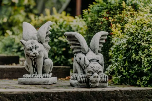 Gartendekoparadies Gargouilles-Offre spéciale : deux gargouilles géantes