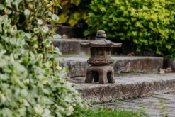 Gartendekoparadies Lanternes En Pierre-Oki-gata-yukimi exclusif