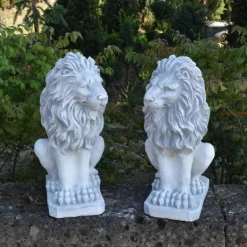 Gartendekoparadies Animaux-Paire de lions à un prix spécial