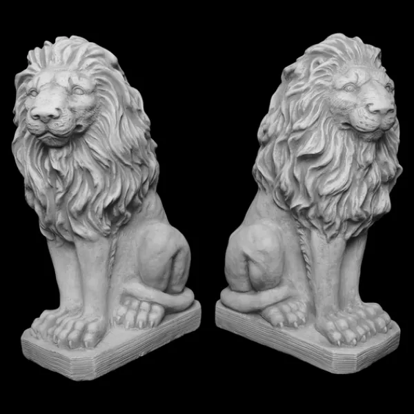 Gartendekoparadies Animaux-Paire de lions à un prix spécial