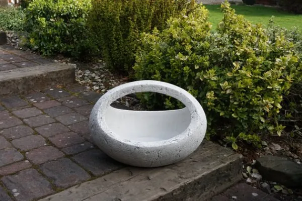 Gartendekoparadies Jardinières-Panier ovale à anses de Pâques