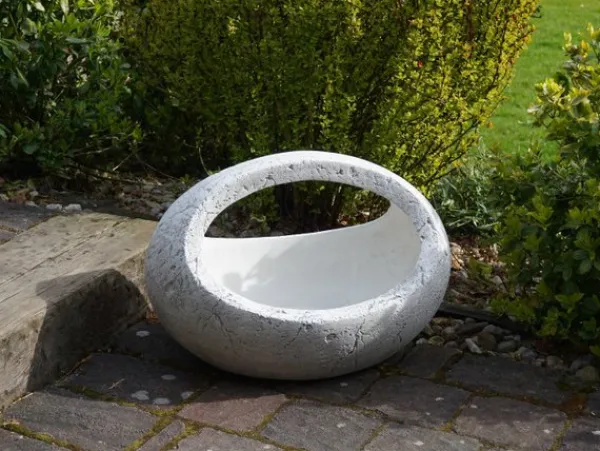 Gartendekoparadies Jardinières-Panier ovale à anses de Pâques