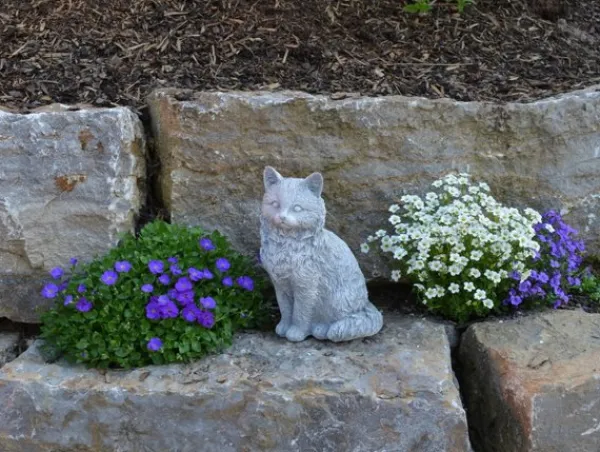 Gartendekoparadies Animaux-Personnage de chat mignon