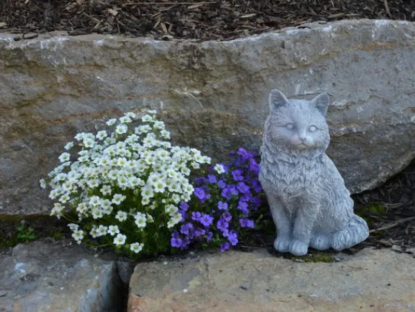 Gartendekoparadies Animaux-Personnage de chat mignon