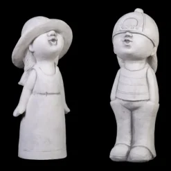 Gartendekoparadies Enfants & Anges-Personnage drôle de fille