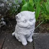 Gartendekoparadies Animaux-Petit chat debout