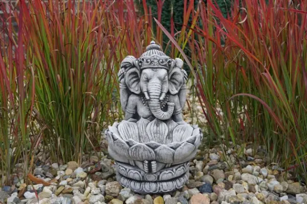 Gartendekoparadies Figures & Statues-Petit Ganesha noir