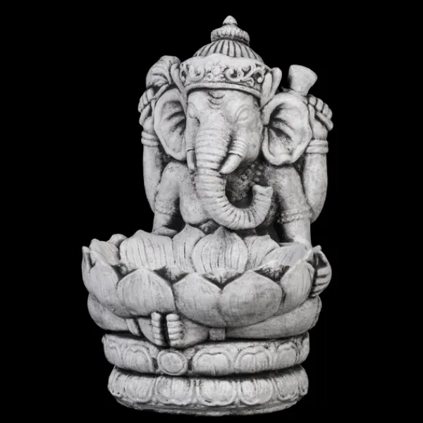 Gartendekoparadies Figures & Statues-Petit Ganesha noir