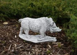 Gartendekoparadies Animaux-Petite statue de sanglier