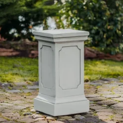 Gartendekoparadies Colonnes & Socles-Piédestal à décor en relief
