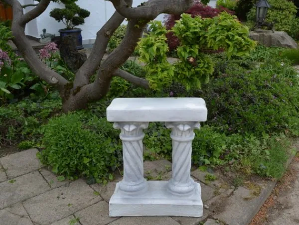 Gartendekoparadies Colonnes & Socles-Piédestal sur deux colonnes