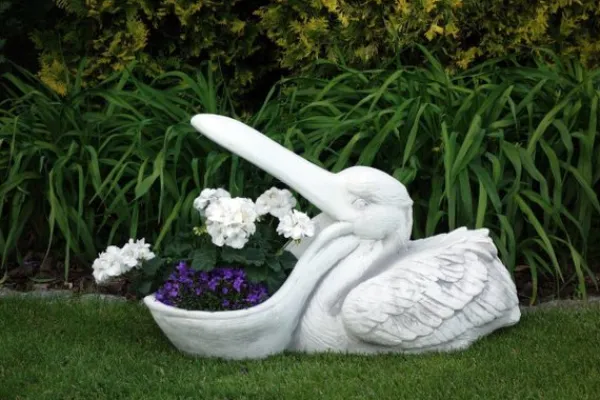 Gartendekoparadies Jardinières-Pélican comme bol à plantes