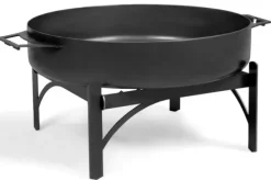 Gartendekoparadies Bols À Feu & Poêles De Jardin-Poêle acier naturel 50cm à deux poignées