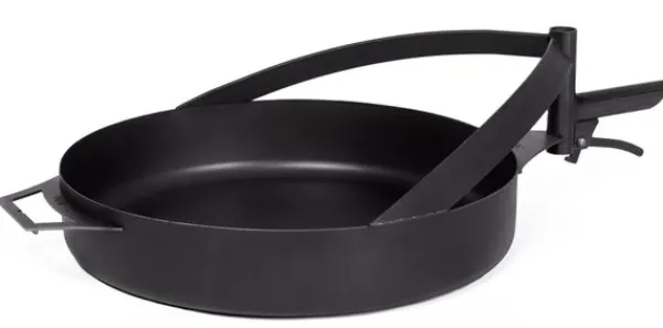 Gartendekoparadies Bols À Feu & Poêles De Jardin-Poêle acier naturel 50cm avec poignée pour le foyer «BANDITO» et «MONTANA X»