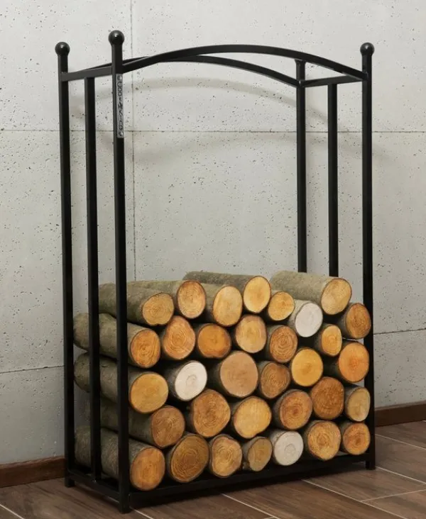 Gartendekoparadies Bols À Feu & Poêles De Jardin-Porte-bûches «BERRY»
