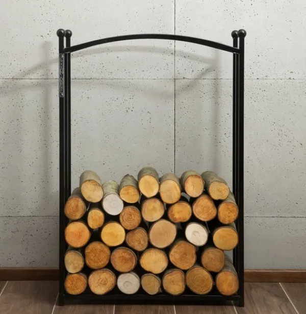 Gartendekoparadies Bols À Feu & Poêles De Jardin-Porte-bûches «BERRY»