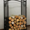 Gartendekoparadies Bols À Feu & Poêles De Jardin-Porte-bûches «CHERRY»
