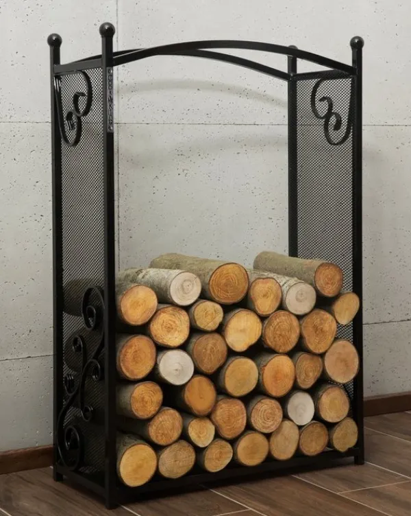 Gartendekoparadies Bols À Feu & Poêles De Jardin-Porte-bûches «CHERRY»