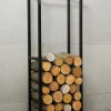 Gartendekoparadies Bols À Feu & Poêles De Jardin-Porte-bûches «CORNEL» 120x40x20 cm