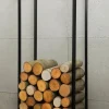 Gartendekoparadies Bols À Feu & Poêles De Jardin-Porte-bûches «LUIS»