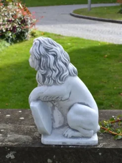 Gartendekoparadies Animaux-Prix ????spécial: Paire de Lions avec Bouclier