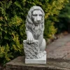 Gartendekoparadies Animaux-Prix ????spécial: Paire de Lions avec Bouclier