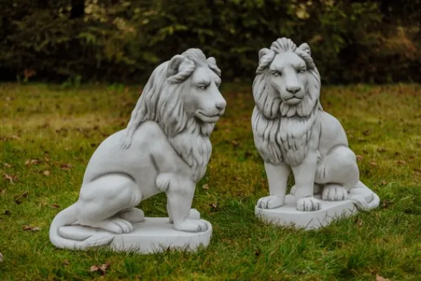 Gartendekoparadies Animaux-Prix ??spécial pour une paire de lions Max