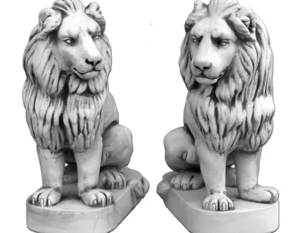 Gartendekoparadies Animaux-Prix ??spécial pour une paire de lions Max