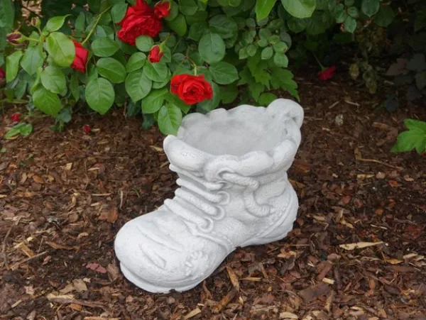 Gartendekoparadies Jardinières-Schuh sert de pot à herbes inhabituel