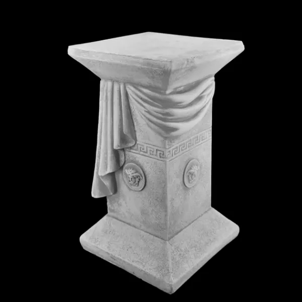 Gartendekoparadies Colonnes & Socles-Socle 32 x 32 cm avec designer motif