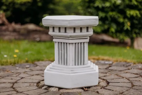 Gartendekoparadies Colonnes & Socles-Socle hexagonal