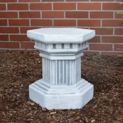 Gartendekoparadies Colonnes & Socles-Socle hexagonal
