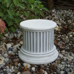 Gartendekoparadies Colonnes & Socles-Socle élégant à cannelures