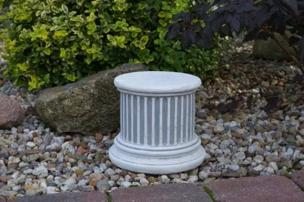 Gartendekoparadies Colonnes & Socles-Socle élégant à cannelures
