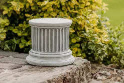 Gartendekoparadies Colonnes & Socles-Socle élégant à cannelures