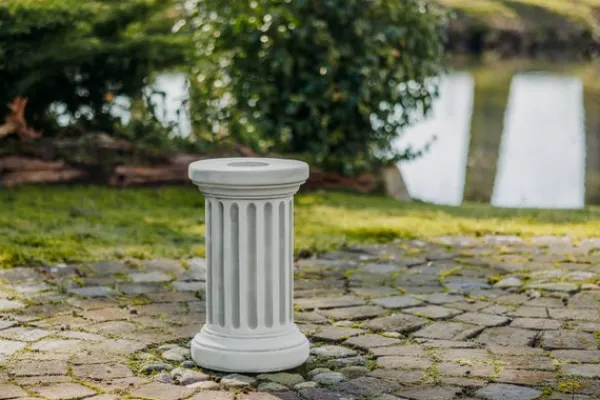 Gartendekoparadies Colonnes & Socles-Socle rond