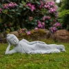 Gartendekoparadies Bouddhas-Statue couchée du Bouddha