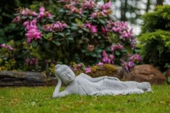 Gartendekoparadies Bouddhas-Statue couchée du Bouddha