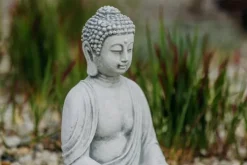 Gartendekoparadies Bouddhas-Statue de Bouddha assis