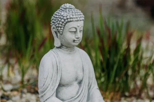 Gartendekoparadies Bouddhas-Statue de Bouddha assis
