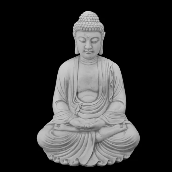 Gartendekoparadies Bouddhas-Statue de Bouddha d'un gardien de temple