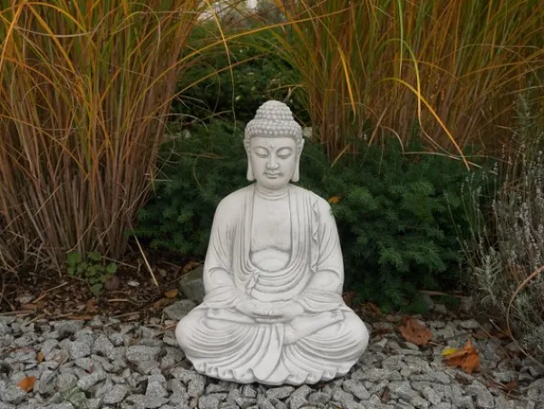 Gartendekoparadies Bouddhas-Statue de Bouddha d'un gardien de temple