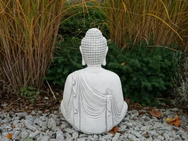 Gartendekoparadies Bouddhas-Statue de Bouddha d'un gardien de temple