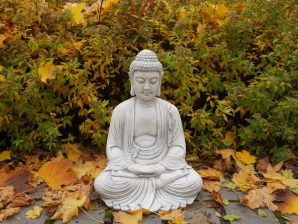 Gartendekoparadies Bouddhas-Statue de Bouddha d'un gardien de temple