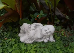 Gartendekoparadies Bouddhas-Statue de Bouddha rieur
