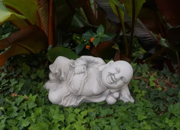 Gartendekoparadies Bouddhas-Statue de Bouddha rieur